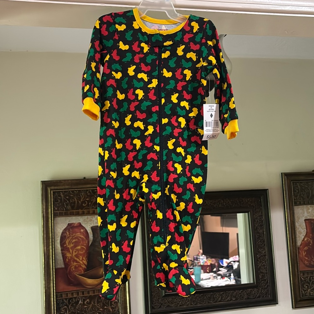 African print onesie